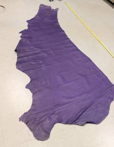 Cow Hide Sheet Purple In Color
