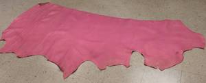 Cow Hide Leather Pink In Color