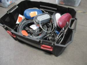 WHOLESALE MIXED BIN OF MISCELLANEOUS COMBINATION CABLE LOCKS AND CABLES