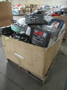 WHOLESALE MIXED PALLET OF MISCELLANEOUS POTS, PANS, KITCHEN ACCESSORIES AND MORE