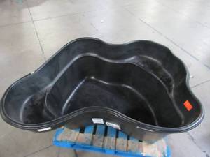 MacCourt 165-Gallon Black High Density Polyethylene Pond Liner LP7824