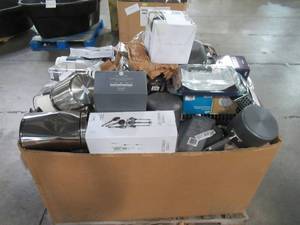 WHOLESALE MIXED PALLET OF MISCELLANEOUS POTS, PANS, KITCHEN ACCESSORIES AND MORE