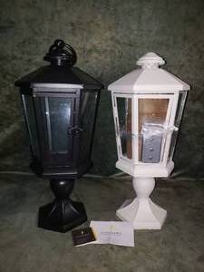 lot 28 image: Luminara 16 IndoorOutdoor Lanterns