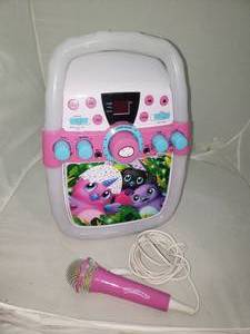 lot 21 image: Hatchimals Flashing Lights Karaoke Machine