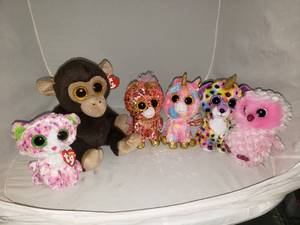 lot 124 image: 7 TY Beanie Boos