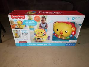 lot 77 image: Fisher Price 3-in-1 Sit, Stride & Ride Lion