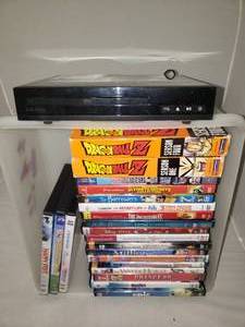 lot 40 image: DVD Player & Variety of Kids DVDs