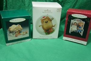 lot 155 image: Collection of Hallmark Keepsake, Carlton, Nascar Ornaments