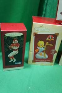 lot 156 image: Collection of Hallmark Keepsake Ornaments Plus More