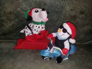lot 42 image: Animated Naughty & Ice Snowman & Dalmation