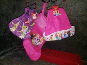 lot 36 image: Disney Princess & Tinker Bell Christmas Stockings