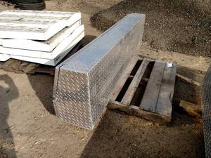 lot 153 image: Buyers Aluminum Truck Tool Box, 72x...