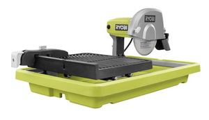lot 28 image: RYOBI 9 Amp Corded 7 in. Overhead Wet Tile Saw