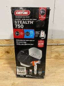 lot 34 image: GENIE StealthDrive 750 1-14 HP Belt Drive Garage Door Opener with Battery Backup and Added Wireless Keypad