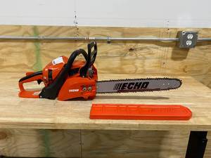 lot 103 image: ECHO 16 in. 34 cc Gas 2-Stroke Cycle Chainsaw