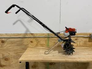 lot 104 image: ECHO 9 in. 21.2 cc Gas Tiller Cultivator Front-Tine Forward Rotating