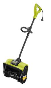 lot 107 image: RYOBI 12 in. 10 Amp Corded Electric Snow Blower Shovel
