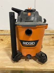 lot 110 image: RIGID 12 Gallon Shop Vac