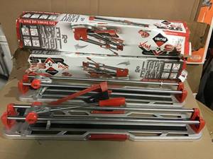 26 in. Star Max Tile Cutter by Rubi  USED