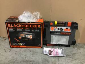BLACKDECKER 500-Watt Portable Power Station&nbsp&nbspin good condition