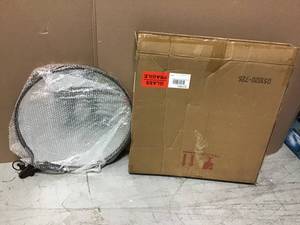 Medium Round Bronze Casual Mirror (28.5 in. H x 23.5 in. W)&nbsp&nbspin good condition