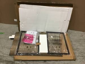 Tribeca Weathered Wood Coffee Table by Avalon&nbsp&nbspin good condition
