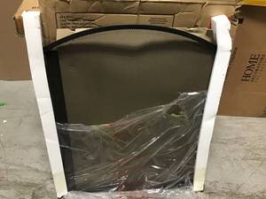 Classic Black Steel 3-Panel Fireplace Screen by Pleasant Hearth&nbsp&nbspin good condition