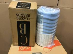 Classic 3 in. Twin XL Gel Memory Foam Mattress Topper&nbsp&nbspin good condition