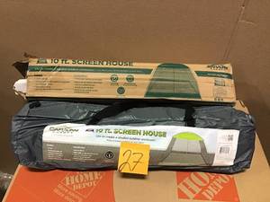 lot 27 image: Screen House Shelter Pro 10 ft. x 10 ft. Lime Green Canopy by Caravan Canopy