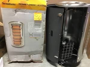 lot 36 image: 32,000 BTU INFRARED CABINET HEATER