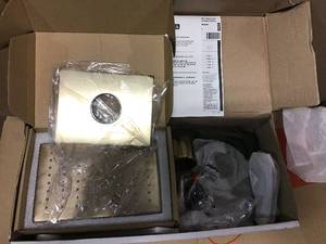 lot 40 image: Vero 1-Handle Shower Faucet Trim Kit in Champagne Bronze (Valve Not Included) by Delta