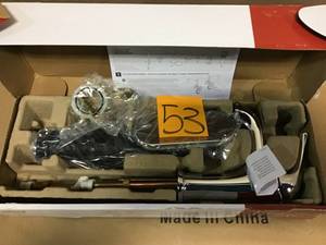 lot 53 image: Ladera Single Hole Single-Handle Bathroom Faucet in Polished Chrome by Pfister