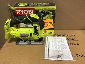 lot 55 image: 18-Volt ONE Cordless Orbital Jig Saw (Tool-Only) by RYOBI