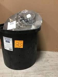 lot 82 image: Sump Basin 17 x 16 Home Plumping Sewage Container Storage Heavy Duty Pail Bin
