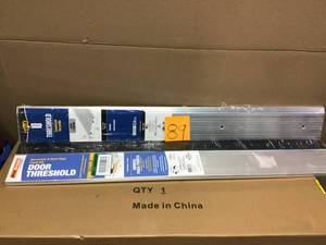 lot 89 image: M-D Products 68320 Fluted Saddle Threshold Ultra Commercial