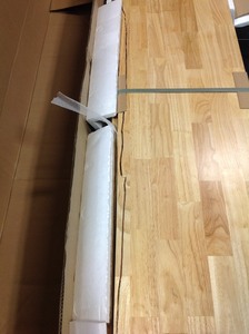 lot 115 image: 6 ft. Folding Adjustable Height Solid Wood Top Workbench by Husky not used whit damage please review the photos