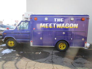 lot 1010 image: PURPLE AMBULANCE WITH ENDLESS POSSIBILITIES