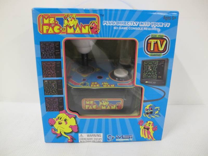 lot 123-C image: MSi Entertainment TV Arcade - Ms. Pacman Gaming System - Not Machine Specific