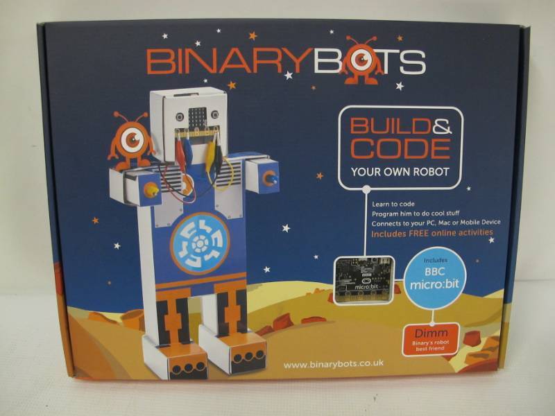 lot 126-C image: DIMM from BinaryBots - Smart Toy Robot - STEM Educational Build Coding Action