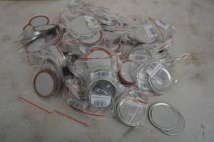lot 62 image: Lot of Canning Lids