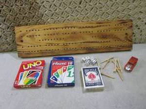 lot 17 image: Uno, Phase 10, Playing Cards, Cibba...