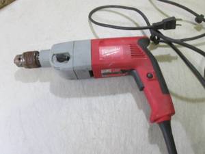 lot 39 image: Milwaukee Heavy Duty Electric Drill...