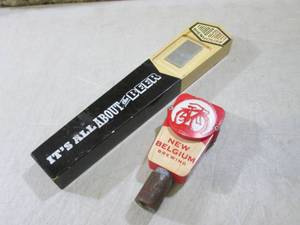 lot 49 image: 2 Beer Tap Handles  RM3...