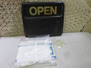 lot 74 image: OpenClosed Sign with Letter Board ...