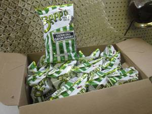 lot 114 image: Case of 12 Bags Zapps Potato Chips...