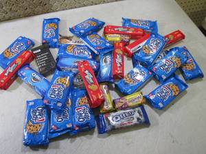 lot 116 image: Assorted Packs of Cookies Past Date...