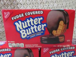 lot 123 image: 3 Boxes Fudge Covered Nutter Butter...