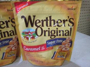 lot 132 image: 3 Bags Werthers Original Caramel Ha...