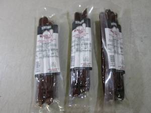 lot 151 image: 3 Packs of Smoked Teriyaki Snack Me...