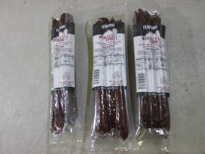 lot 152 image: 3 Packs of Smoked Teriyaki Snack Me...